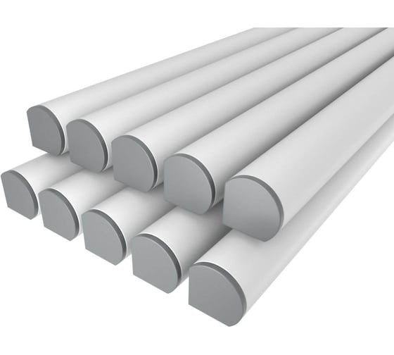 Изображение товара Комплект Ledcraft LC-PUT1717M1-2x10Silver из 10 шт серебро (2м профиль+2м рассеиватель+2 заглушки) 1616240710