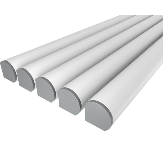 Изображение товара Комплект Ledcraft LC-PUT1717M1-2x5Silver из 5 шт серебро (2м профиль+2м рассеиватель+2 заглушки) 1616240552