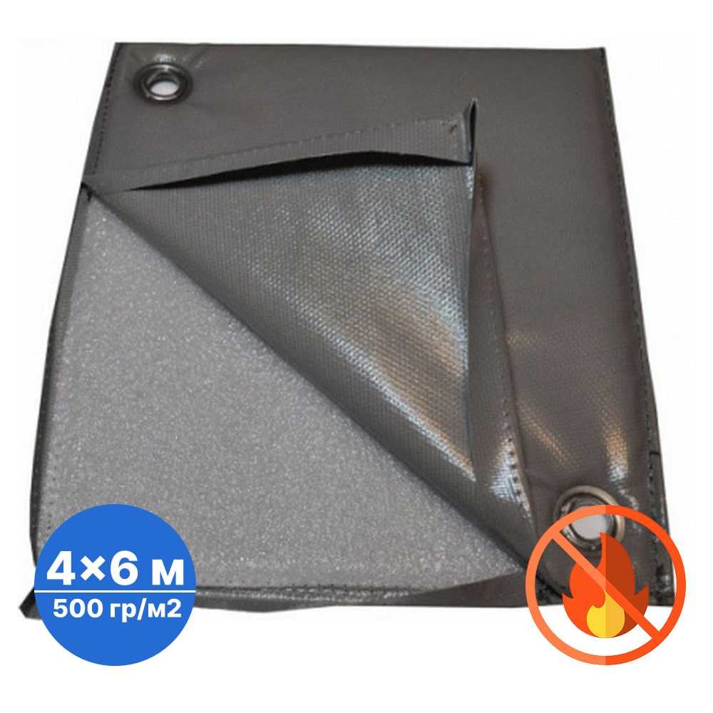 Изображение товара Тент ПВХ негорючий с утеплителем Sebmet 4x6 м