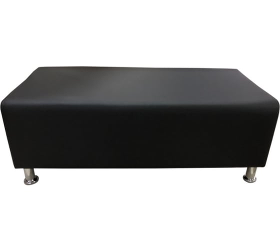 Изображение товара Двухместная банкетка Мягкий офис Классик черная БНКЛ201ЧН