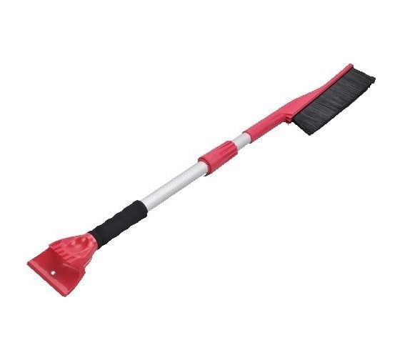 Изображение товара Щетка-сметка Nord-Yada с мягкой ручкой и скребком, 107 см, телескопическая ручка 908335