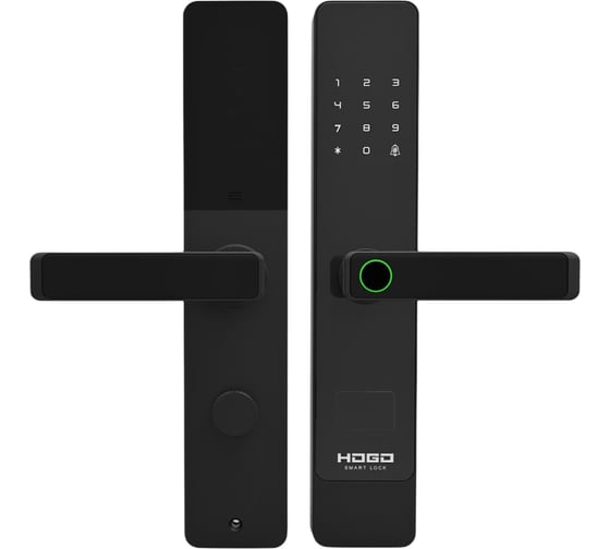 Изображение товара Умный электронный замок HOGO Smart Lock HOGO PIN-код, отпечаток пальца, карта доступа или стикер для смартфона P02 HgP02