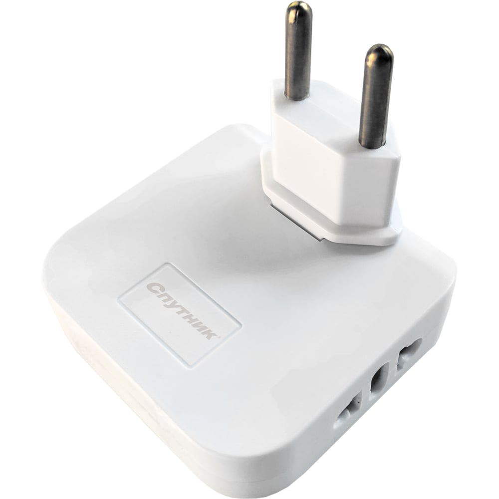 Изображение товара Сетевой разветвитель Спутник 10А 3 гнезда розетки SRP203