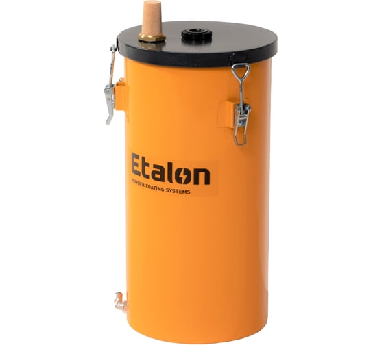 Изображение товара Бак для засыпки краски 8 литров, с системой флюидизации, круглый Etalon 552507
