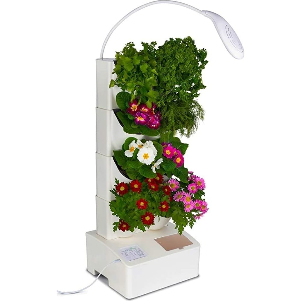 Вертикальная стена для растений Green Helper менажница фарфоровая 5 ячеек magistro белль 25×25 см белый