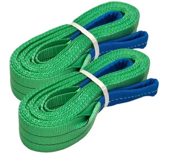 Изображение товара Комплект строп текстильных КанТраст 2 т, 6 м, 2 шт. 2606000