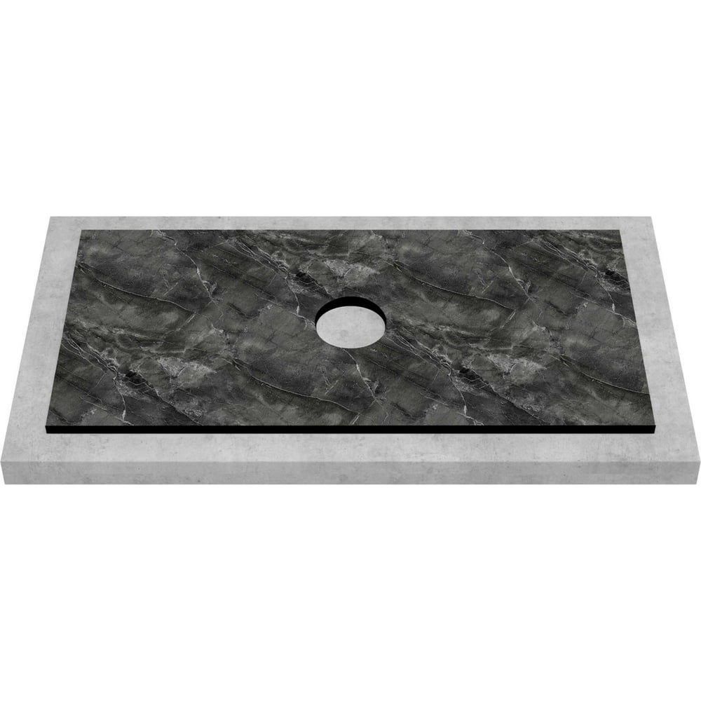 Изображение товара Столешница в ванную ЗОВ Компакт-плита 13 мм 995x458 мм с вырезом