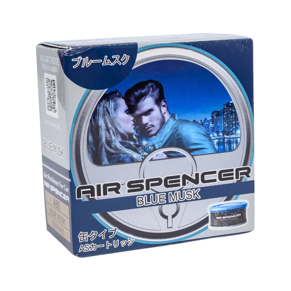 Изображение товара Меловой ароматизатор EIKOSHA SPIRIT BLUE MUSK на панель, сухой, 80x76 мм, 0.08 кг