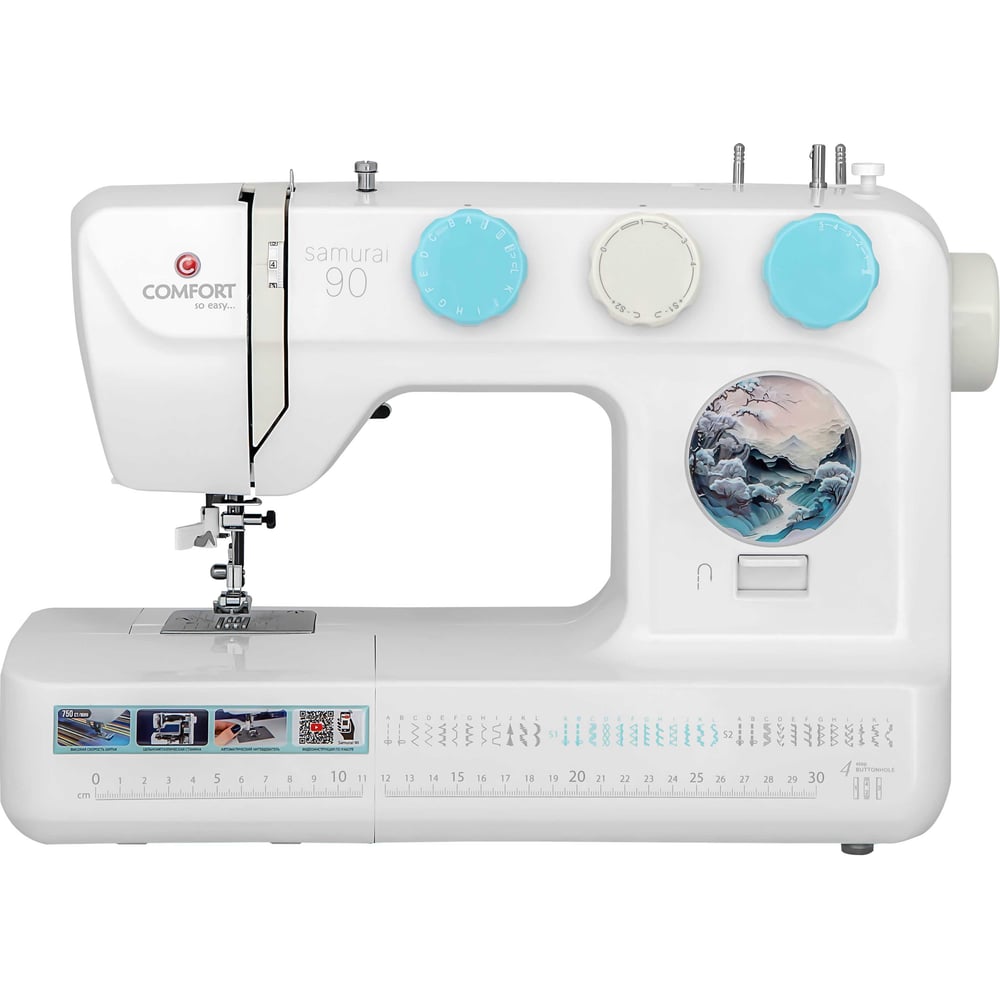 Изображение товара Швейная машина Samurai 90 Comfort 04250 бытовая электромеханическая