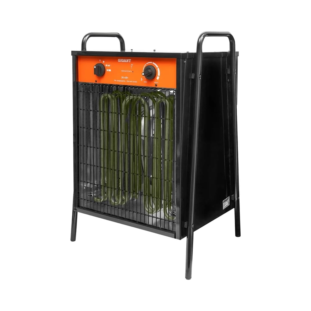 Изображение товара Электрическая тепловая пушка Gigant EHGS-30 мощностью 30 кВт для обогрева помещений