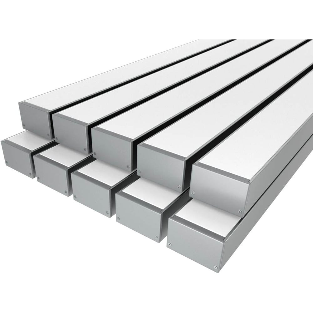 Изображение товара Комплект профиля Ledcraft LC-LP3250M44-3x10Silver 3м подсветка алюминий поликарбонат