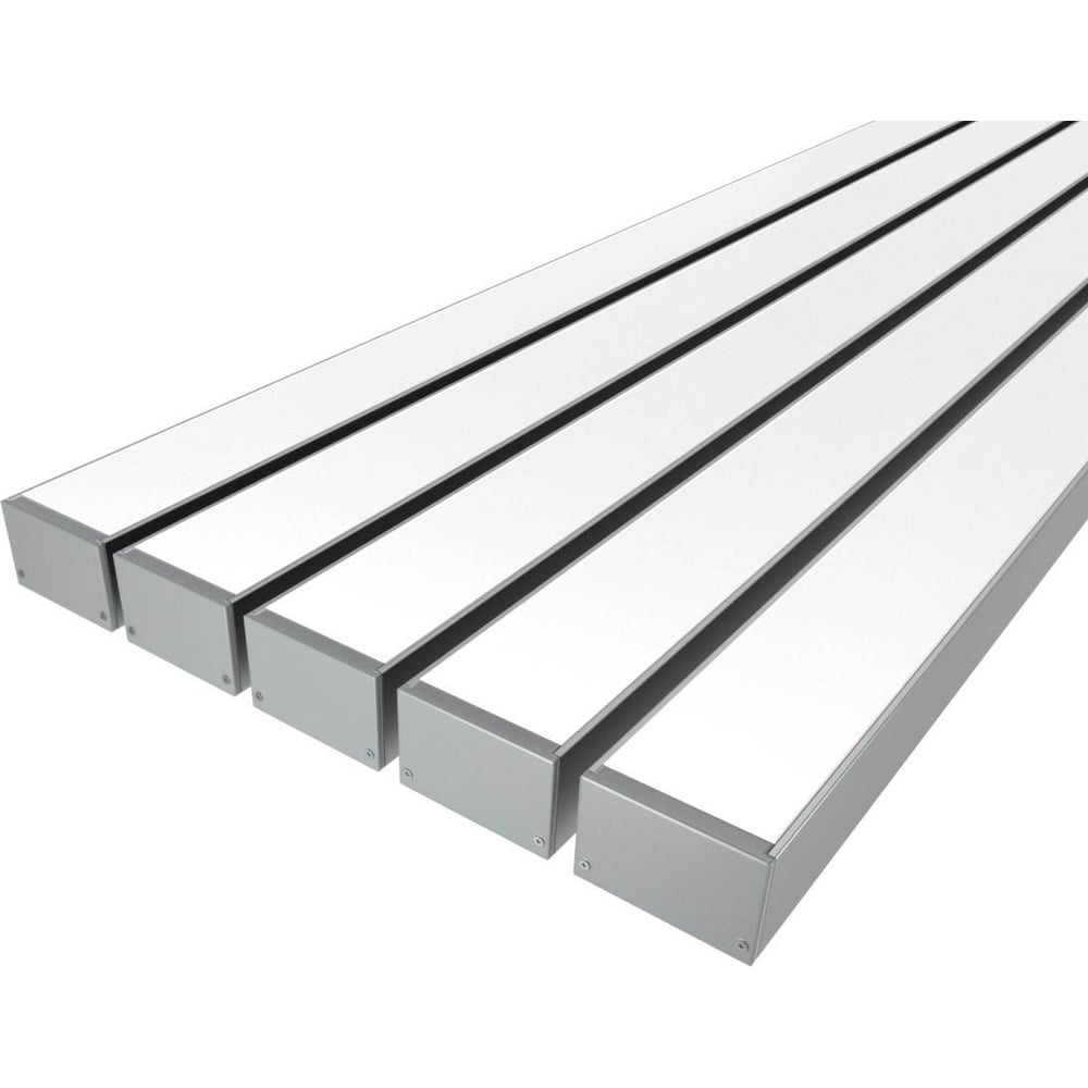 Изображение товара Комплект профиля Ledcraft LC-LP3250M44-3x5Silver 3м серебро для потолков и ниш