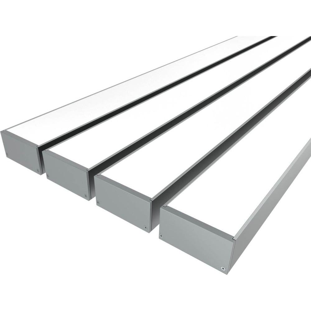 Изображение товара Комплект профиля Ledcraft LC-LP3260M55-2x4Silver 4 шт, серебро