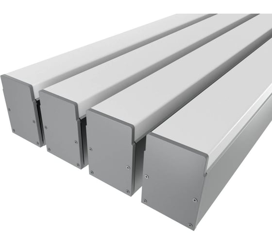 Изображение товара Комплект профиля Ledcraft LC-LP4034M36-3x4Silver 4 шт, серебро (3м профиль+3м рассеиватель+2 заглушки+комплект шурупов) 1616340408