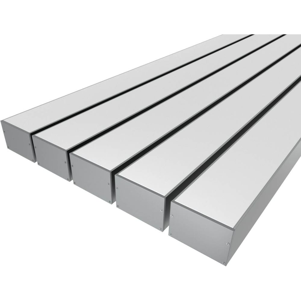 Изображение товара Комплект профиля Ledcraft LC-LP5274M68-2x5Silver 2м для подсветки потолков и стен