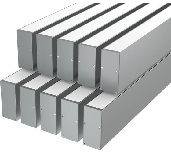 Изображение товара Комплект профиля Ledcraft LC-LP6730M30-3x10Silver 10 шт, серебро (3м профиль+3м рассеиватель+2 заглушки+комплект шурупов) 1616340789
