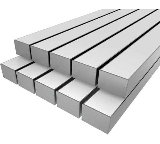 Изображение товара Комплект профиля Ledcraft LC-LP5274M68-3x10Silver 10 шт, серебро (3м профиль+3м рассеиватель+2 заглушки+комплект шурупов) 1616340758