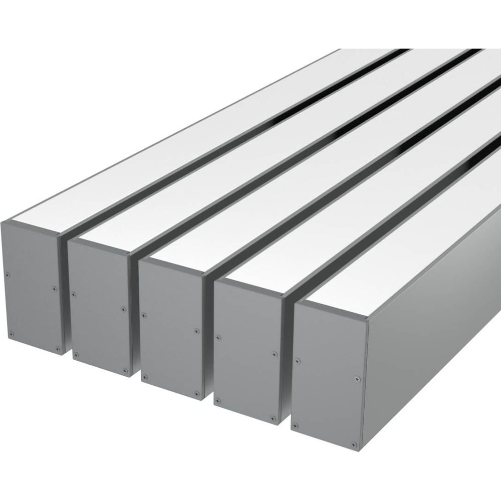 Изображение товара Комплект профилей Ledcraft LC-LP6735M34-3x5Silver 3м алюминий с рассеивателем для подсветки