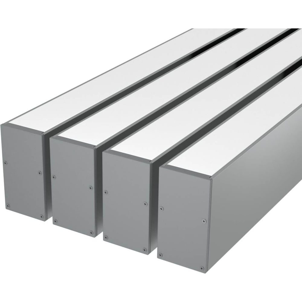 Изображение товара Комплект профиля LEDcraft LC-LP6735M34-2x4 Silver 2м для потолков и ниш