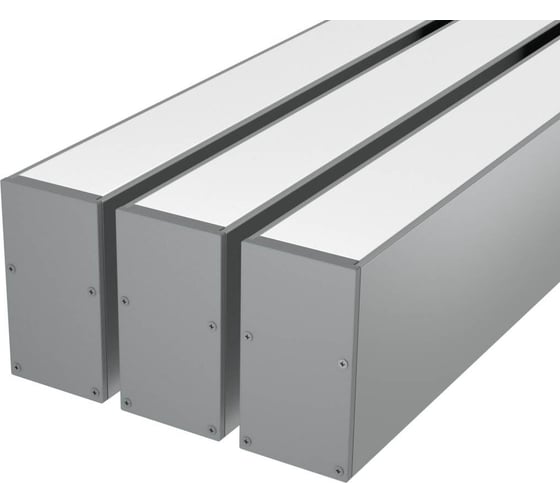Изображение товара Комплект профиля Ledcraft LC-LP6735M34-3x3Silver 3 шт, серебро (3м профиль+3м рассеиватель+2 заглушки+комплект шурупов) 1616340217