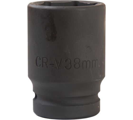 Изображение товара Головка 6-гранная (38 мм; 1DR) для механического гайковерта АВТОМАГНАТ AM-06-013