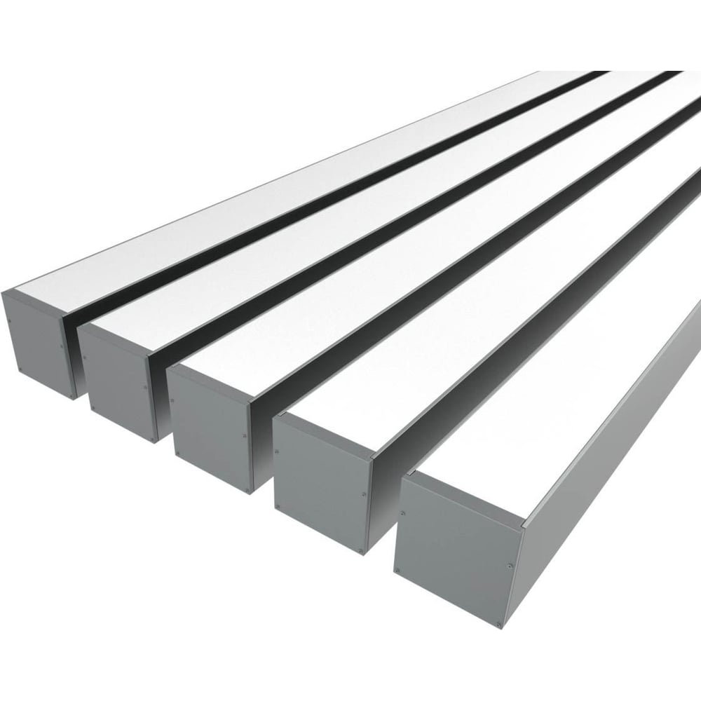 Изображение товара Комплект профиля Ledcraft LC-LP7774M68-2x5Silver для подсветки