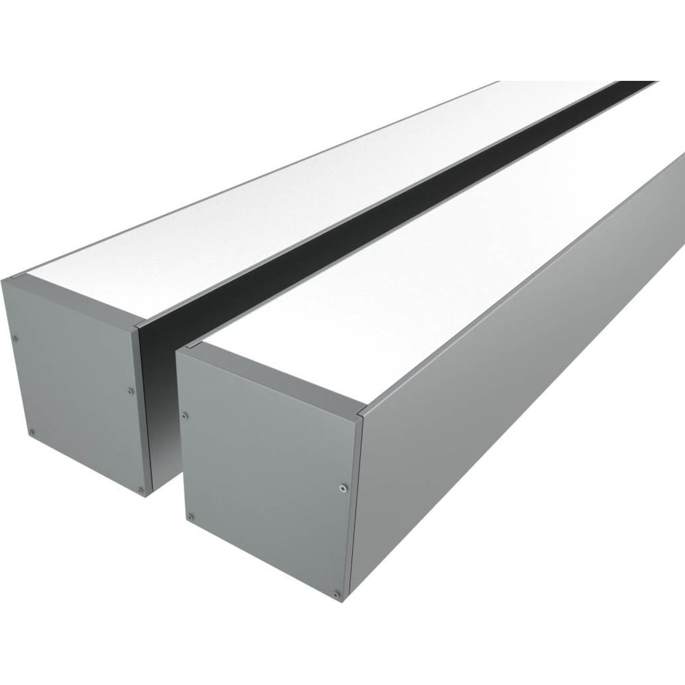 Изображение товара Комплект профиля Ledcraft LC-LP7774M68-3x2Silver для LED подсветки 3м