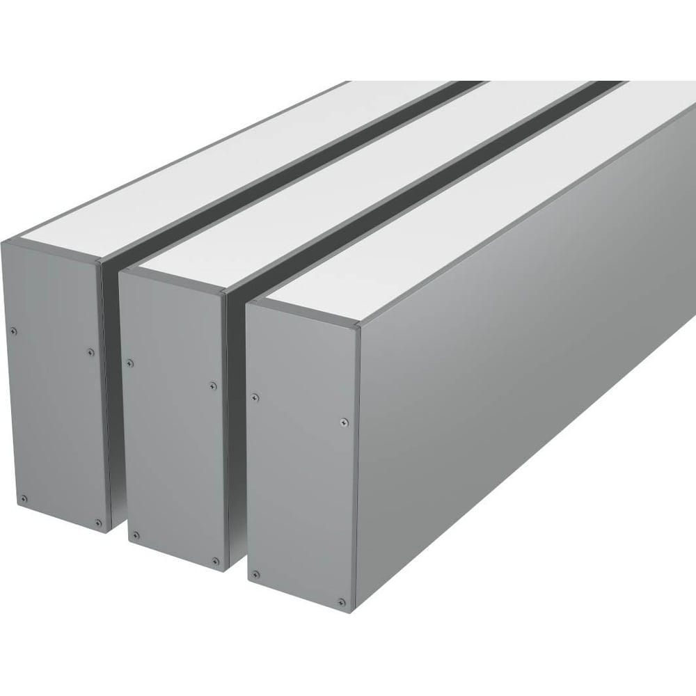 Изображение товара Комплект профиля Ledcraft LC-LP9035M34-3x3Silver 3 м для подсветки потолка и ниш