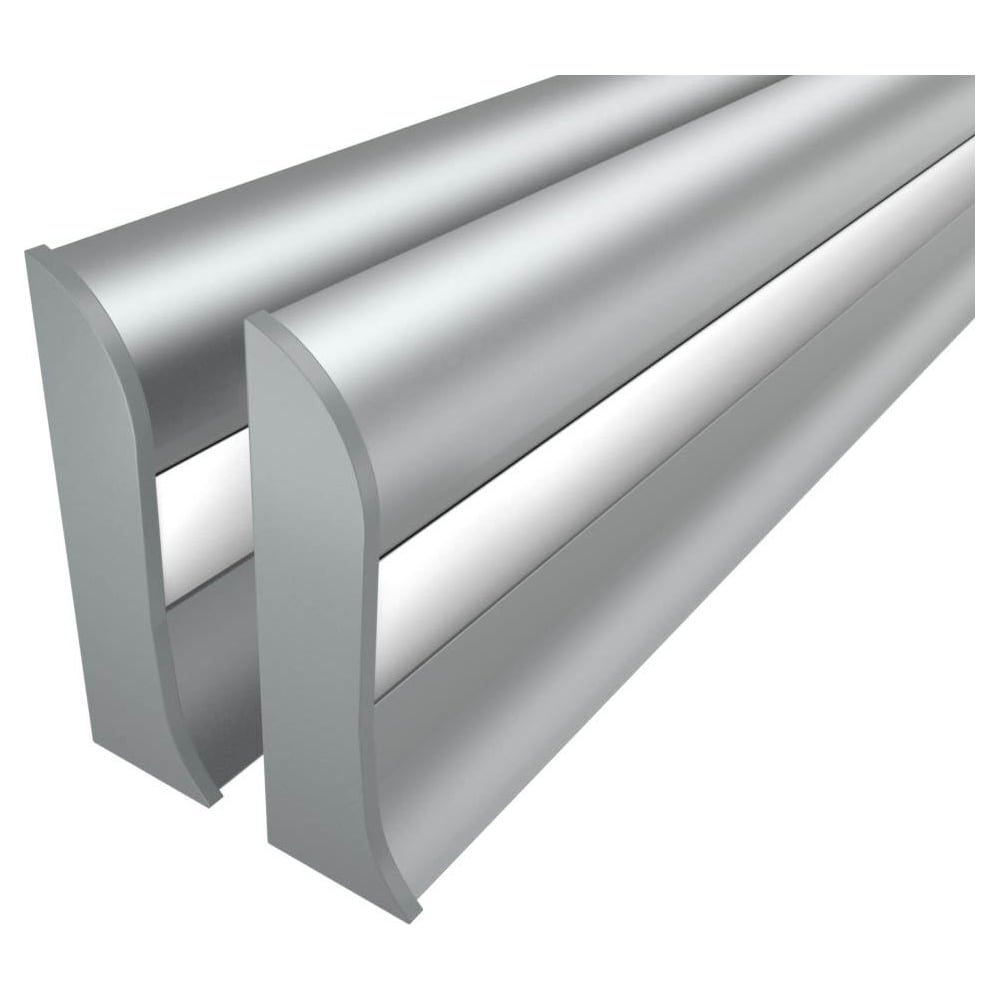 Изображение товара Комплект профилей Ledcraft LC-LPL1650M16-2x2 серебристый 2 шт для потолка и ниш