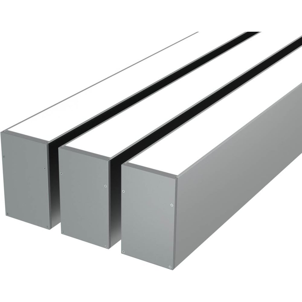 Изображение товара Комплект профилей Ledcraft LC-LP9060M55-3x3 серебро 3 шт для потолков и ниш