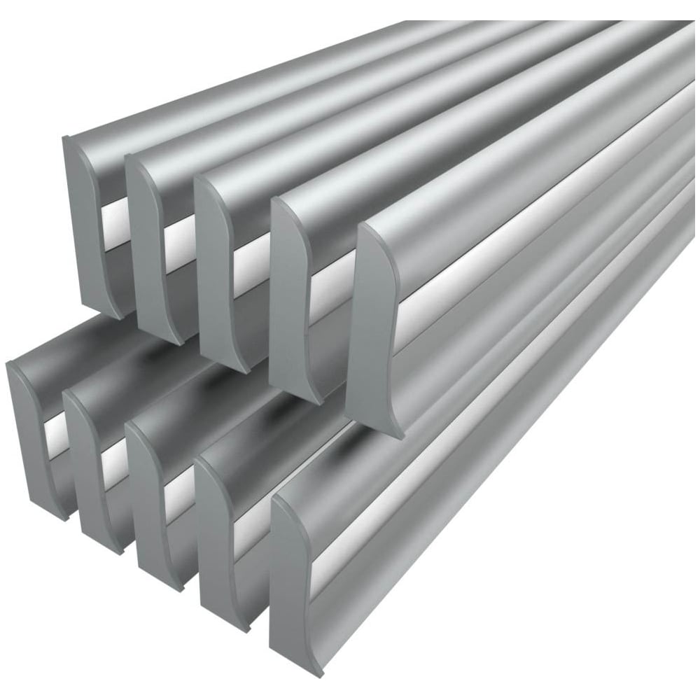 Изображение товара Комплект профилей Ledcraft LC-LPL1650M16-3x10Silver 3м алюминий поликарбонат подсветка