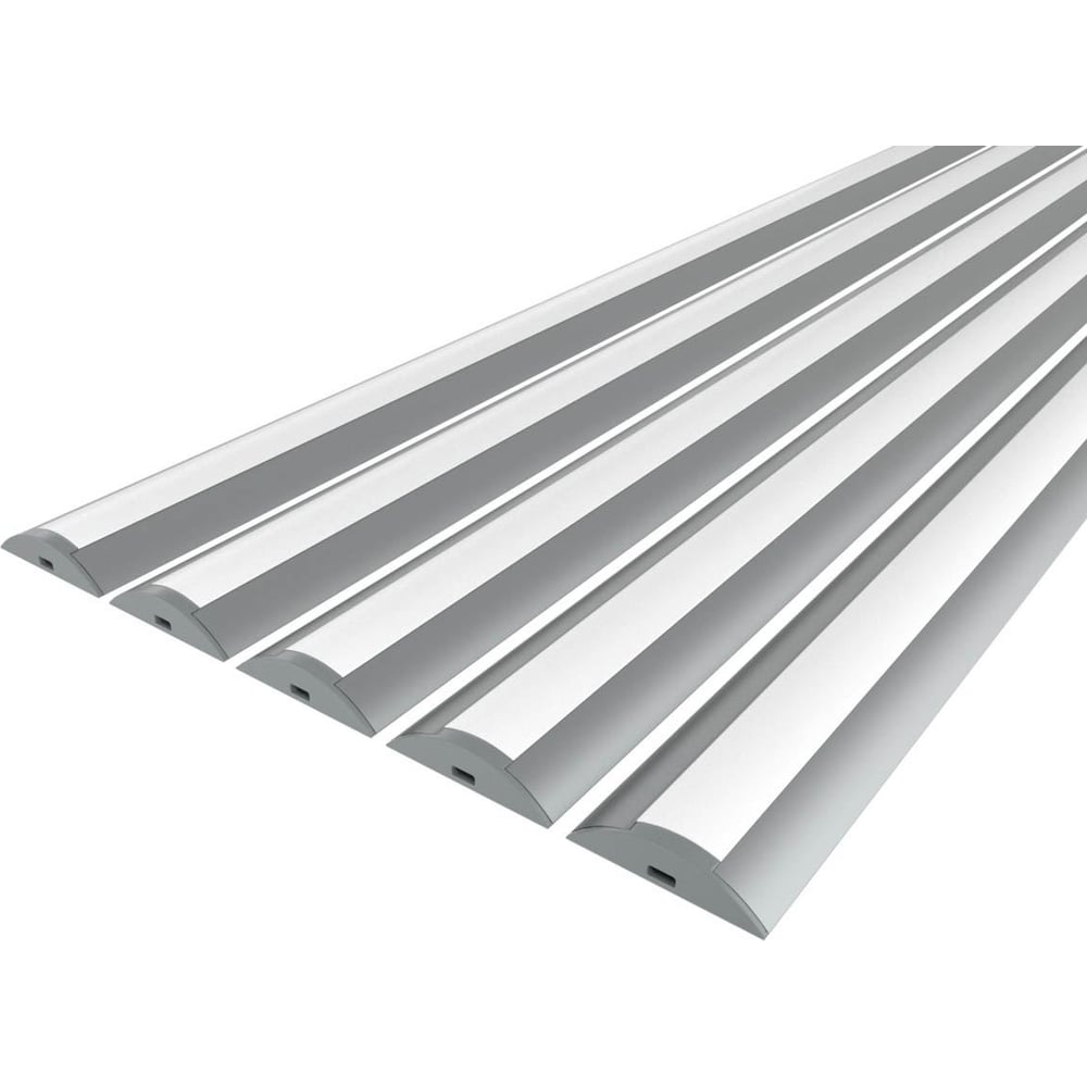 Изображение товара Комплект алюминиевого профиля Ledcraft LC-LPP0636M16-2x5Silver 2 м для подсветки