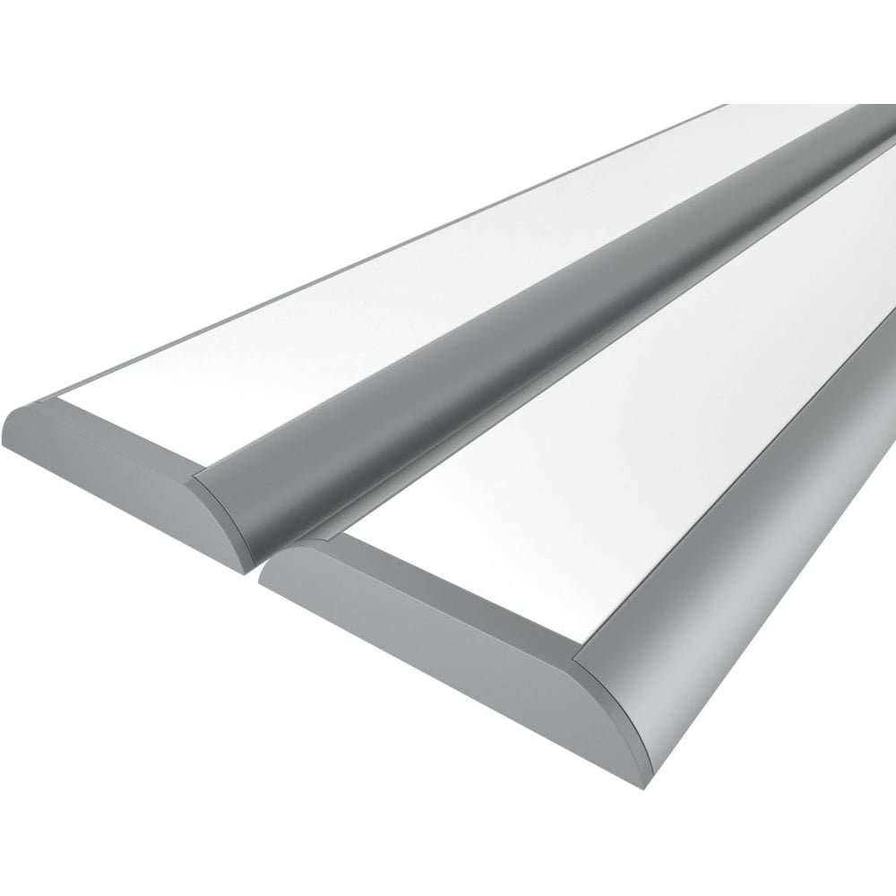 Изображение товара Комплект профиля Ledcraft LC-LPP1053M34-3x2Silver 3м для подсветки потолка, стен и ниш