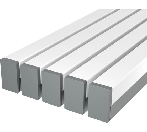 Изображение товара Комплект профиля Ledcraft LC-LPS1216M1716-2x5Silver 5 шт, серебро (2м профиль+2м рассеиватель+2 заглушки+2 крепежа) 1616240504