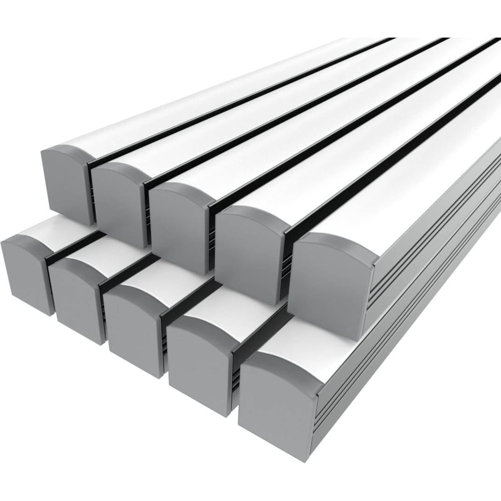 Изображение товара Комплект профиля Ledcraft LC-LPS1716M16-3x10Silver для подсветки