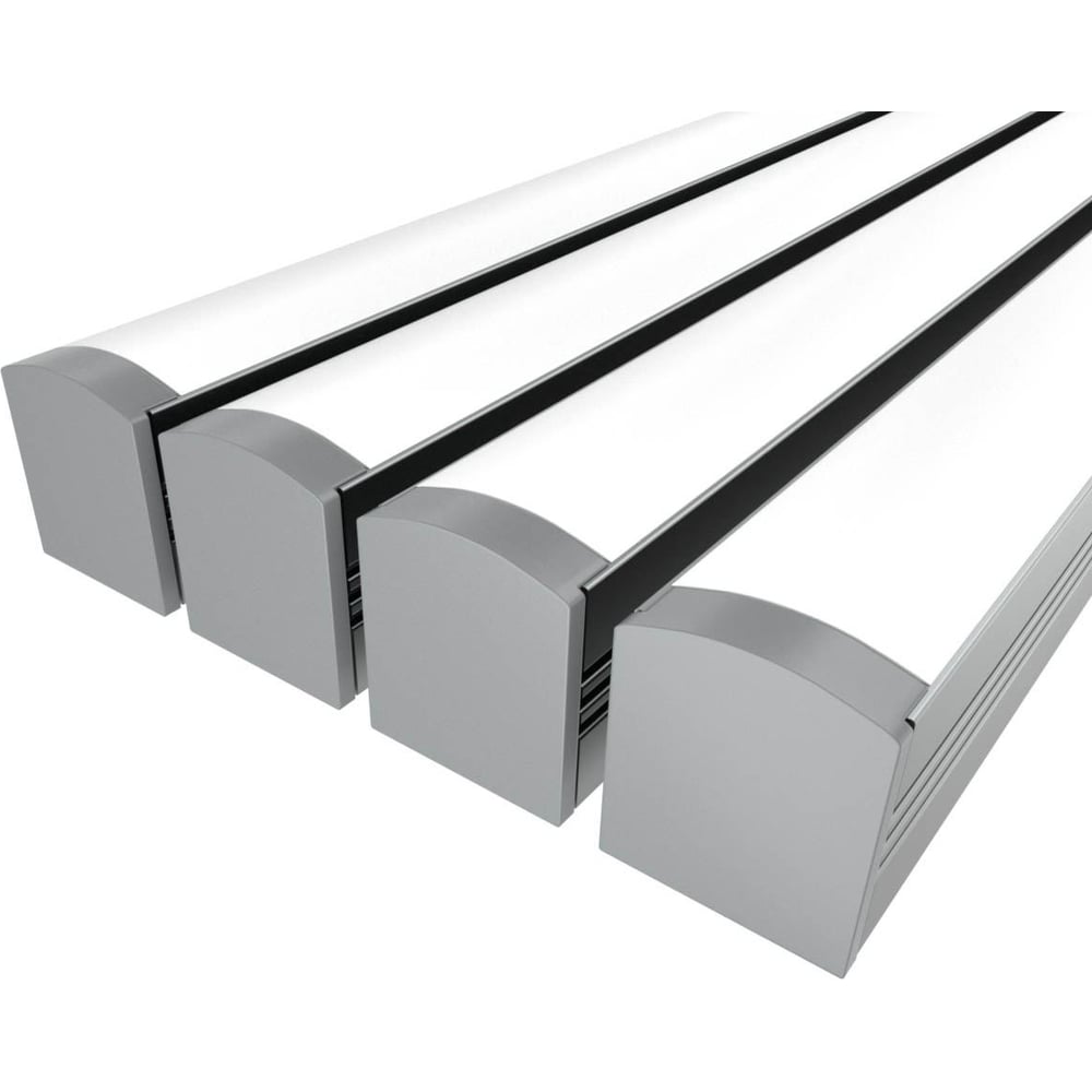 Изображение товара Комплект профилей Ledcraft LC-LPS1716M16-3x4 серебро 4 шт для подсветки