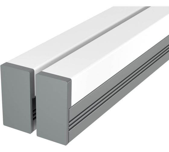 Изображение товара Комплект профиля Ledcraft LC-LPS1716M1716-2x2Silver 2 шт, серебро (2м профиль+2м рассеиватель+2 заглушки+2 крепежа) 1616240032