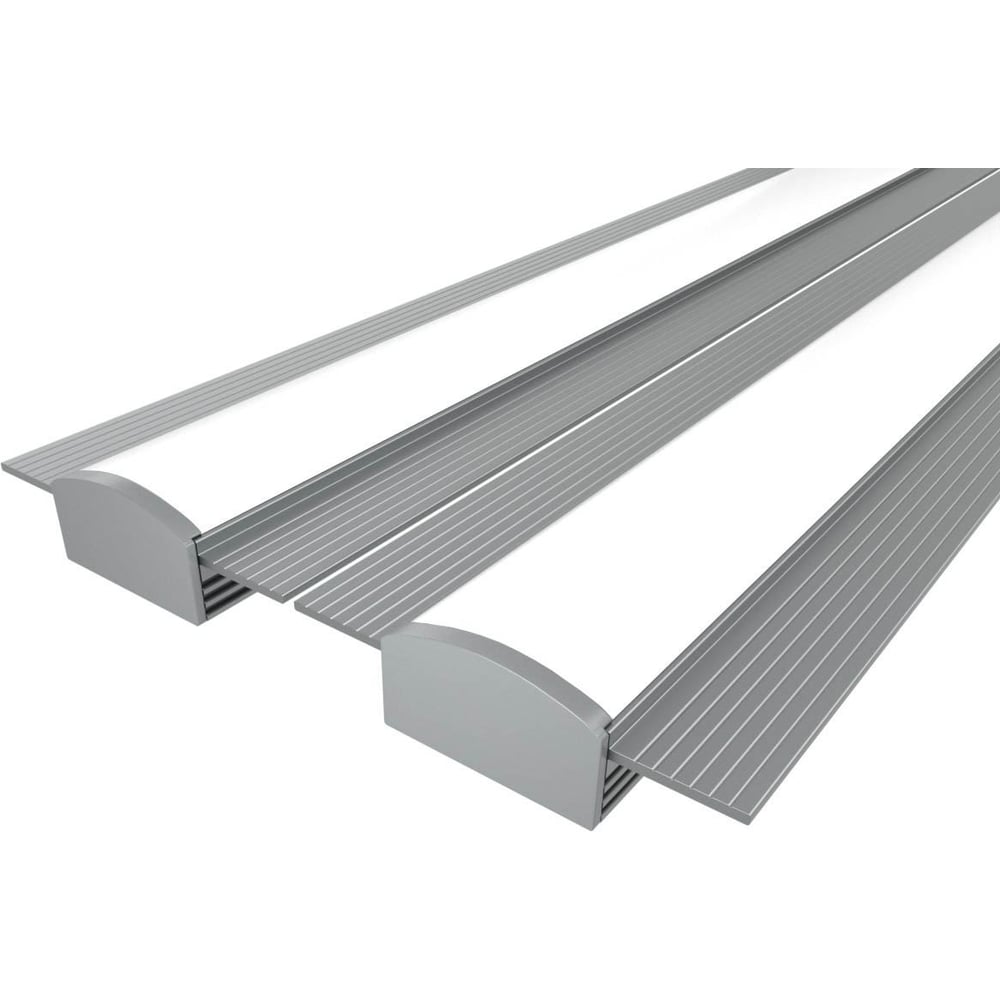 Изображение товара Комплект профилей Ledcraft LC-LPSH1258M28-3x2 Silver 3м для подсветки IP 20