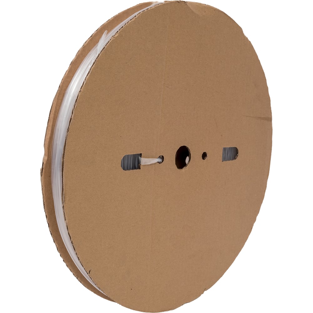 Изображение товара Термоусадка Ruichi Ф5 прозрачная 100м для изоляции электропроводки