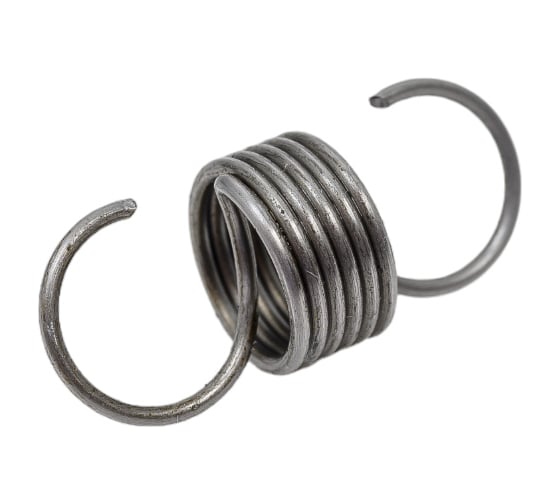 Изображение товара Пружина растяжения STAMO обычная петля (0,8x9x20,6x10 - сталь) 10 штук VI8511