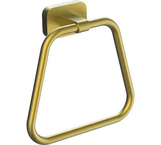 Изображение товара Кольцо для полотенец Wonzon & Woghand GRAFFITY Брашированное золото WW-9313-BG