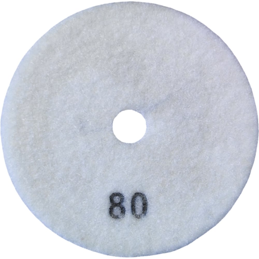 Изображение товара Диск для мокрой полировки керамогранита EUROSTAR Черепашка Р80 125 мм