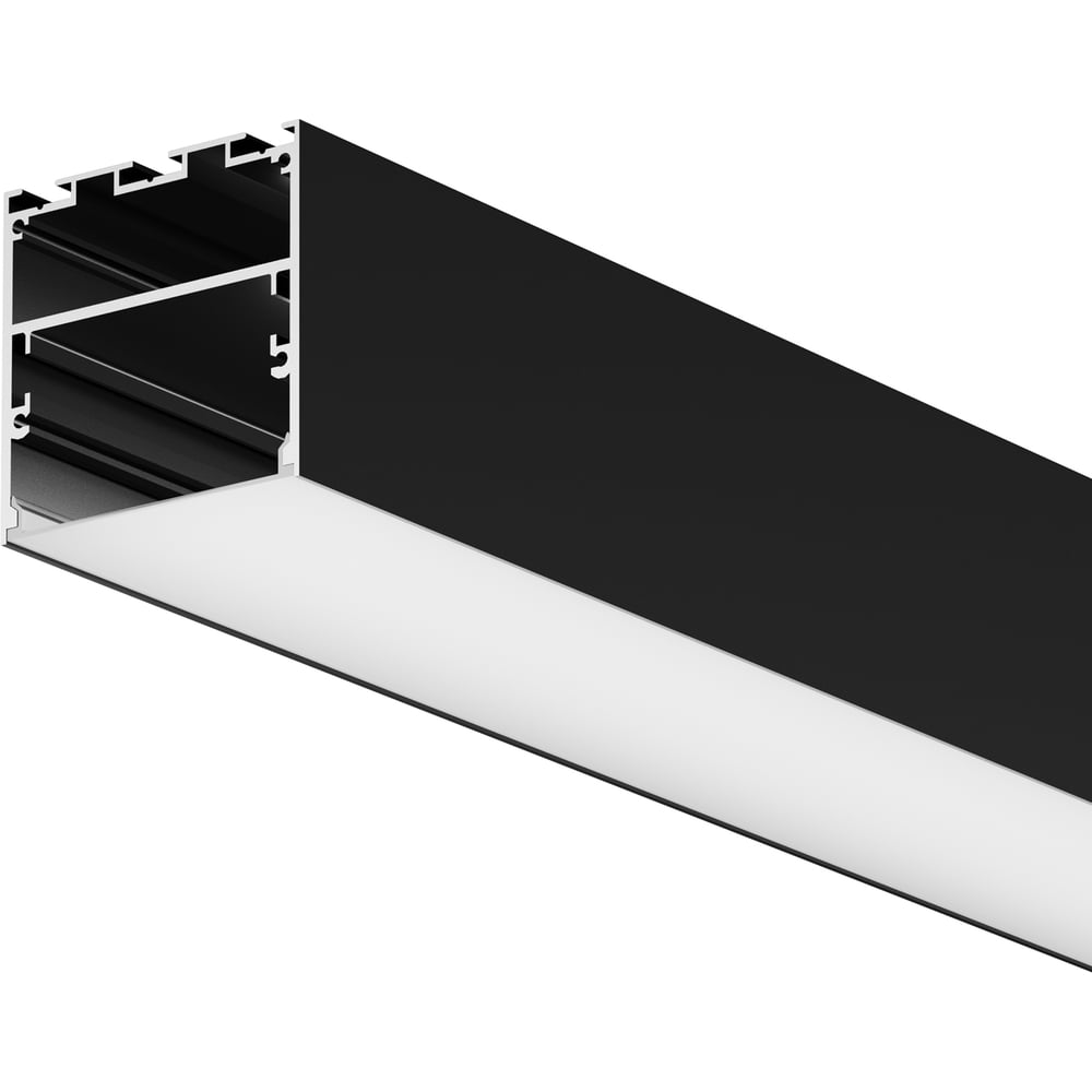 Изображение товара Алюминиевый профиль для подсветки Maytoni ALM-5050T-B-3M 50 мм 3 м черный
