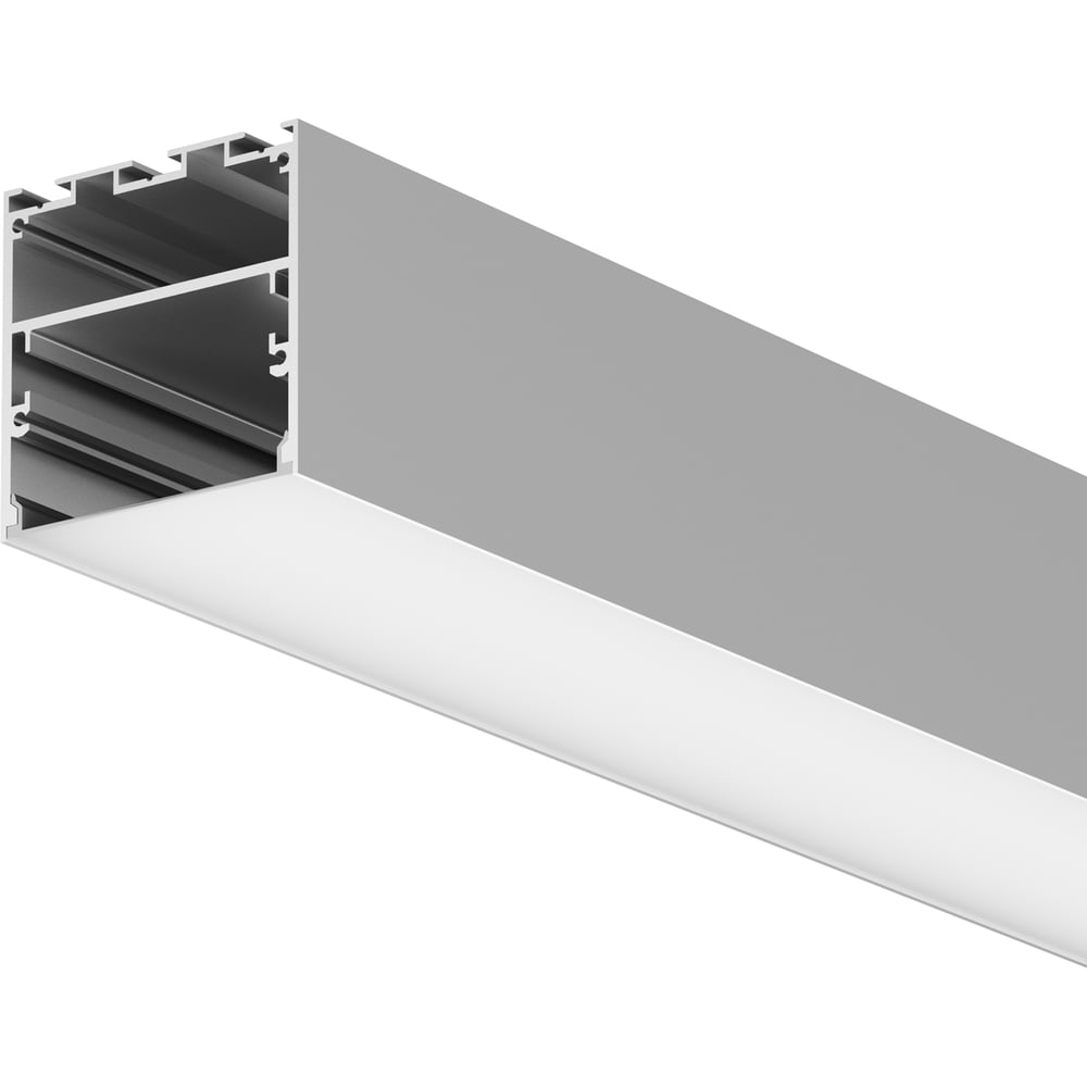Изображение товара Алюминиевый профиль для подсветки Maytoni 50x50 ALM-5050T-S-3M для потолков и ниш