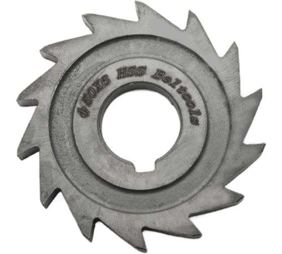 Изображение товара Фреза пазовая 50х6х16 Z=14 HSS ГОСТ 3964-69 Beltools ri.175.119