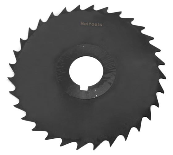 Изображение товара Фреза прорезная 125х2х27 Z=32 тип 3 со ступицей и ш/п HSS Nit ГОСТ 2679-93 Beltools ri.174.2288