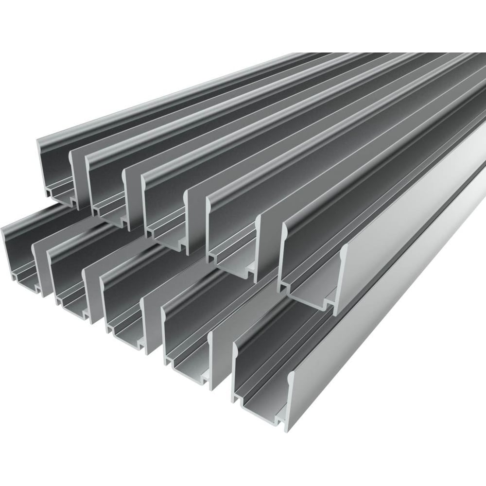 Комплект Ledcraft LC-LP1916-3x10Silver из 10 шт серебро (3м профиль) 1616340749