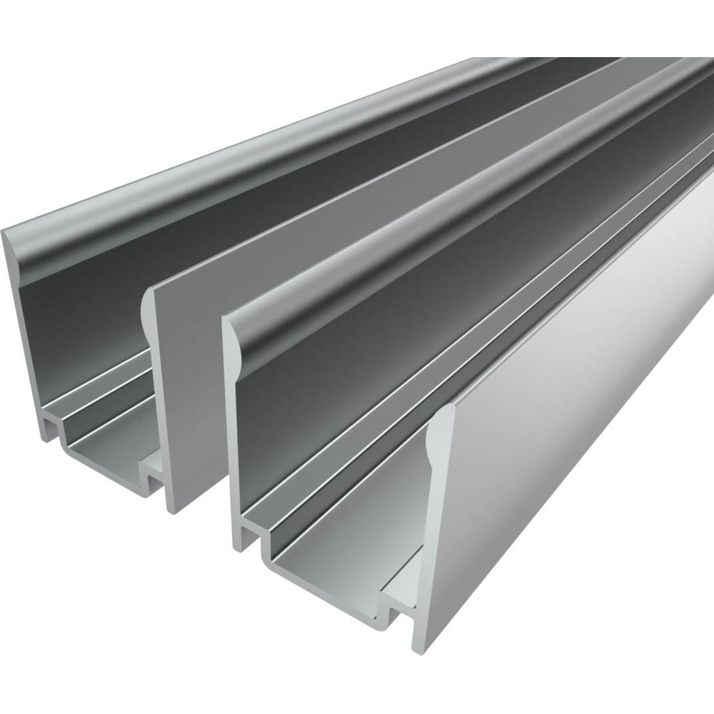 Изображение товара Комплект Ledcraft LC-LP1916-2x2Silver - алюминиевый профиль для подсветки