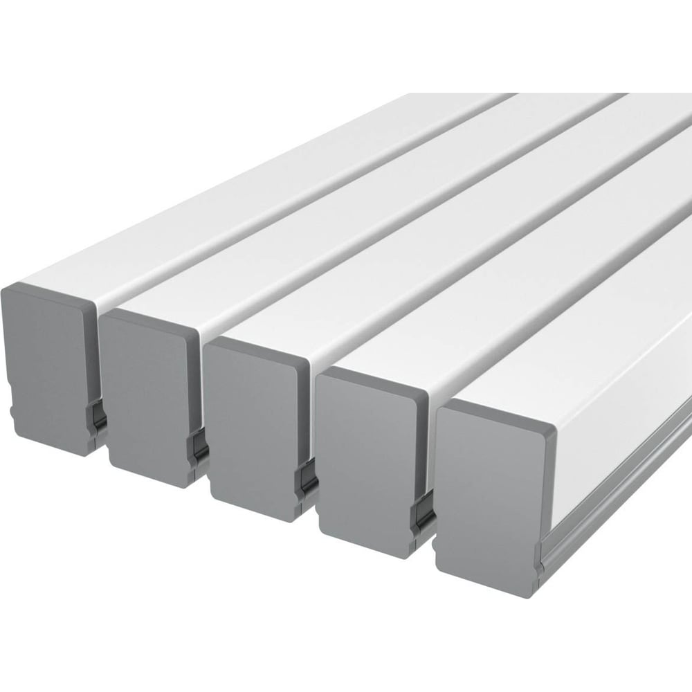 Изображение товара Комплект Ledcraft LC-LP0616M1716-2x5Silver из 5 шт серебро (2м профиль+2м рассеиватель+2 заглушки+2 крепежа) 1616240491