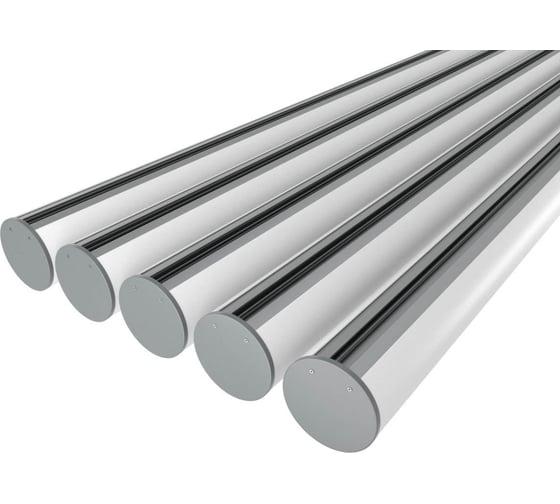 Изображение товара Комплект Ledcraft LC-LP1134M90-3x5Silver из 5 шт серебро (3м профиль+3м рассеиватель+2 заглушки+комплект шурупов) 1616340642